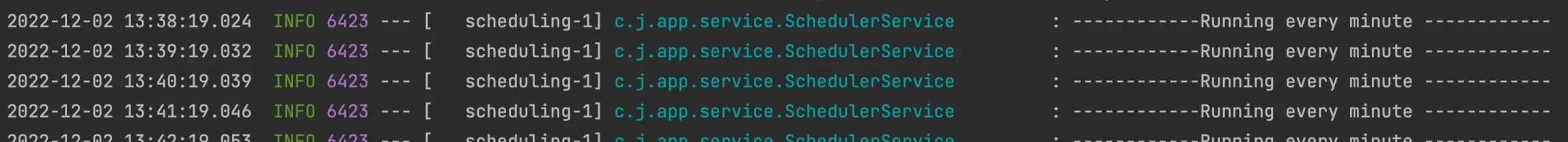 Scheduled with fixed rate and time unit spring scheduler